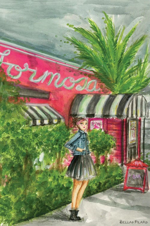 Bella At The Formosa by Bella Pilar wall art