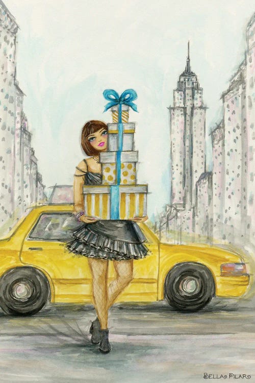 A Perfect New York Day by Bella Pilar wall art