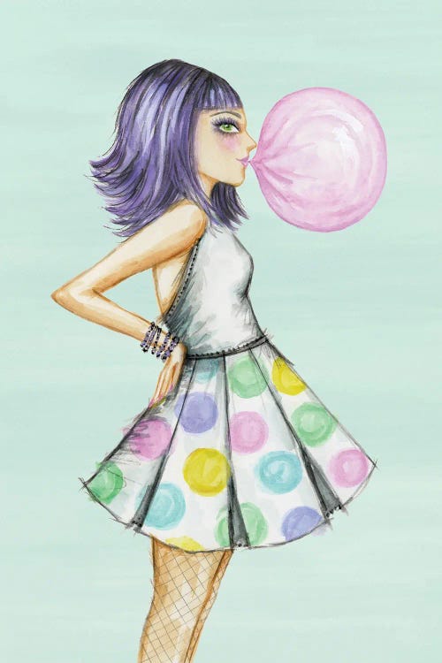Big Bubble by Bella Pilar wall art