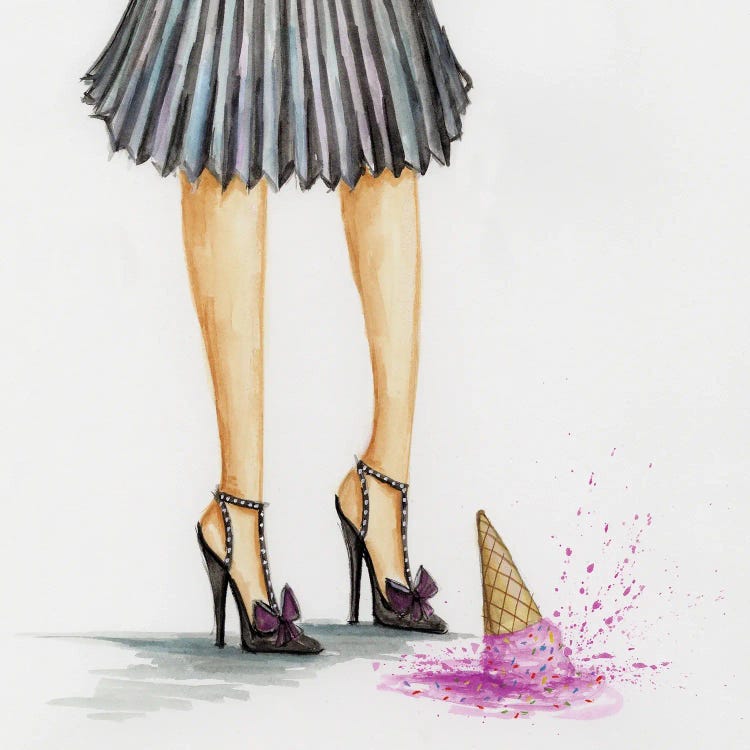 Oops by Bella Pilar wall art