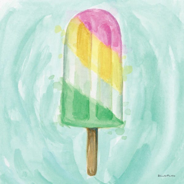 Ice Cream & Popsicles: Summer Ice Pop II by Bella Pilar
