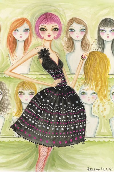 New Do by Bella Pilar art print