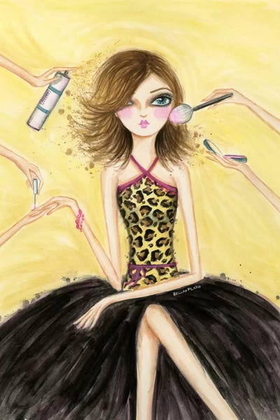 Fashion Illustrations: Pamper Yourself by Bella Pilar