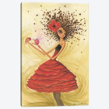 Perfume - Heaven Scent Canvas Print #BPR55} by Bella Pilar Canvas Wall Art