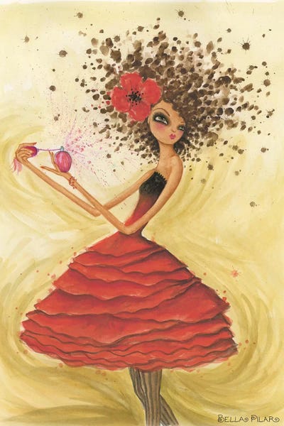 Fashion Illustrations: Perfume - Heaven Scent by Bella Pilar