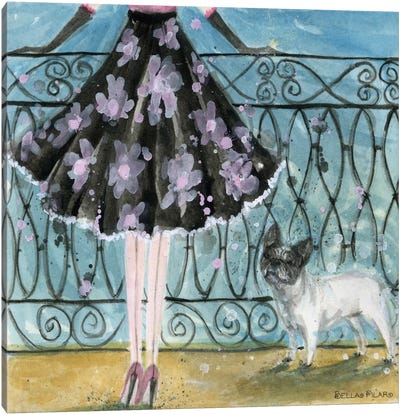 French Bulldog  Canvas Art Print - Fashion Illustrations