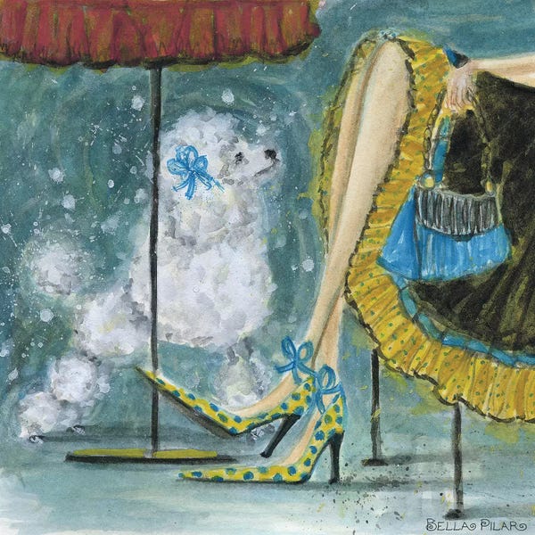 Poodles: Pretty Please! Says Poodle by Bella Pilar