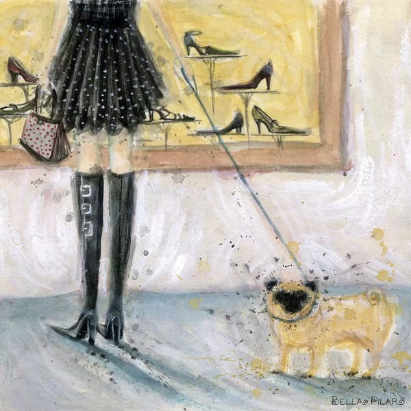 Bella Pilar: Pug  by Bella Pilar