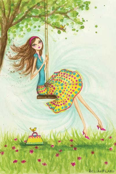 Spring: Swing by Bella Pilar