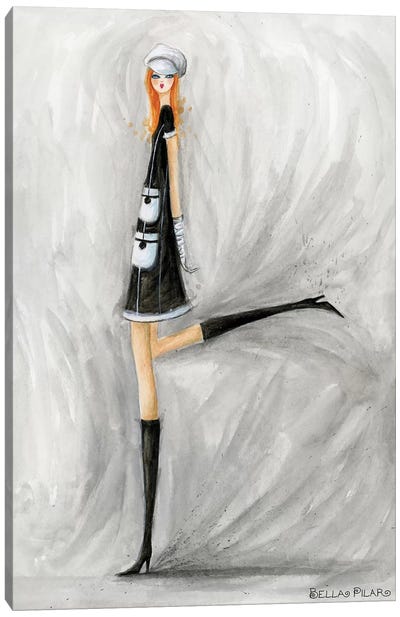 Bond Girl Canvas Art Print - Boots