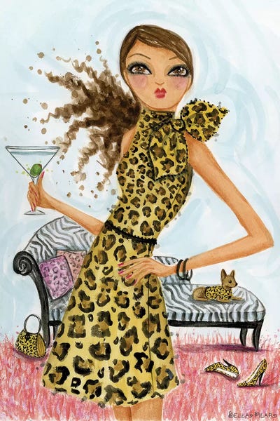 Animal Patterns: Leopard Cocktail by Bella Pilar
