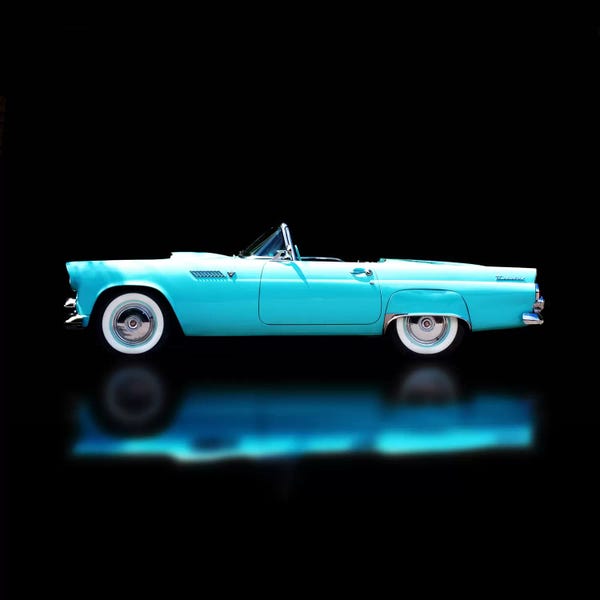 Ford: 1956 Ford Thunderbird Convertible by Clive Branson