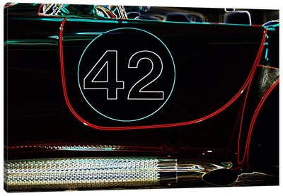 1965 Shelby Cobra 427 Convertible #42 Canvas Art Print - Clive Branson