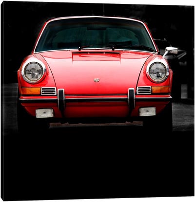 1970 Porsche 911 Targa Canvas Art Print - Porsche