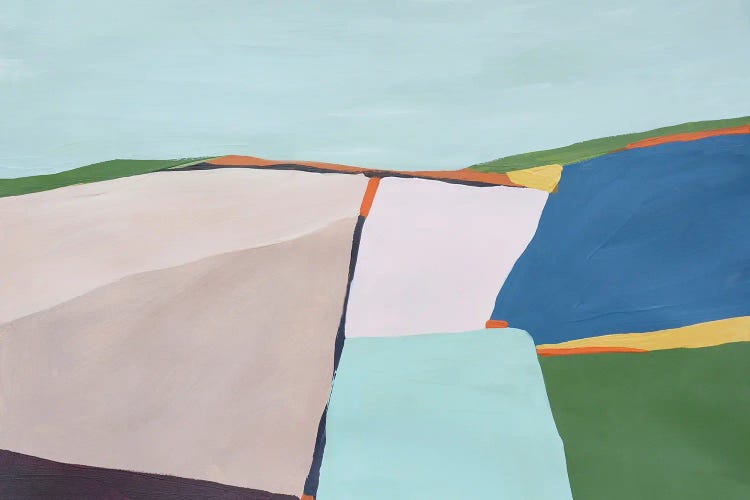 Earth Compositions II by Bronwyn Baker wall art