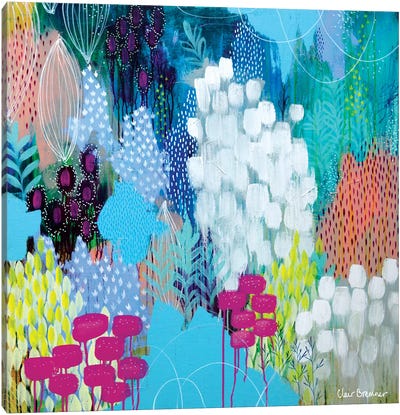 Joy Canvas Art Print - Abstract Floral & Botanical Art