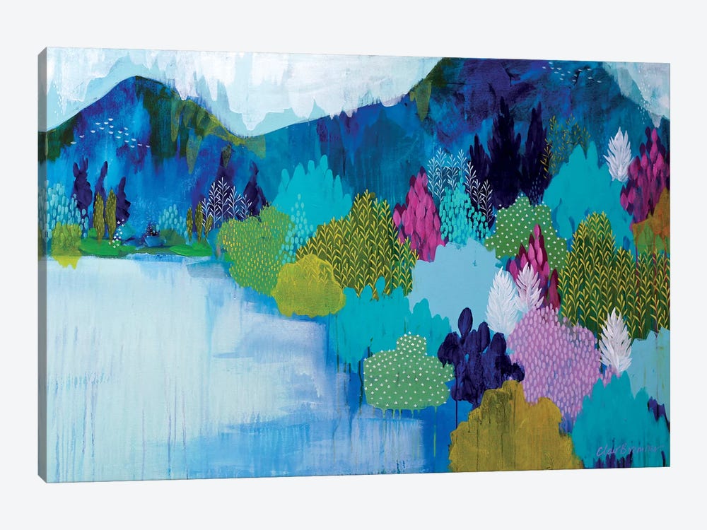 Lake Como by Clair Bremner 1-piece Canvas Artwork