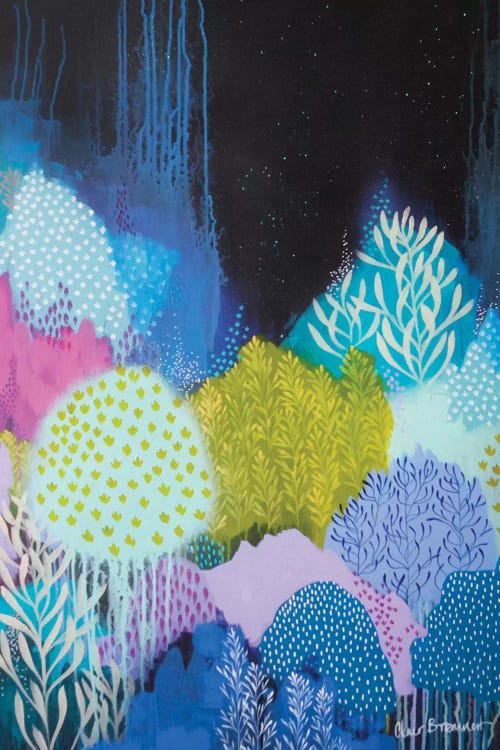 Night Blossoms I by Clair Bremner wall art