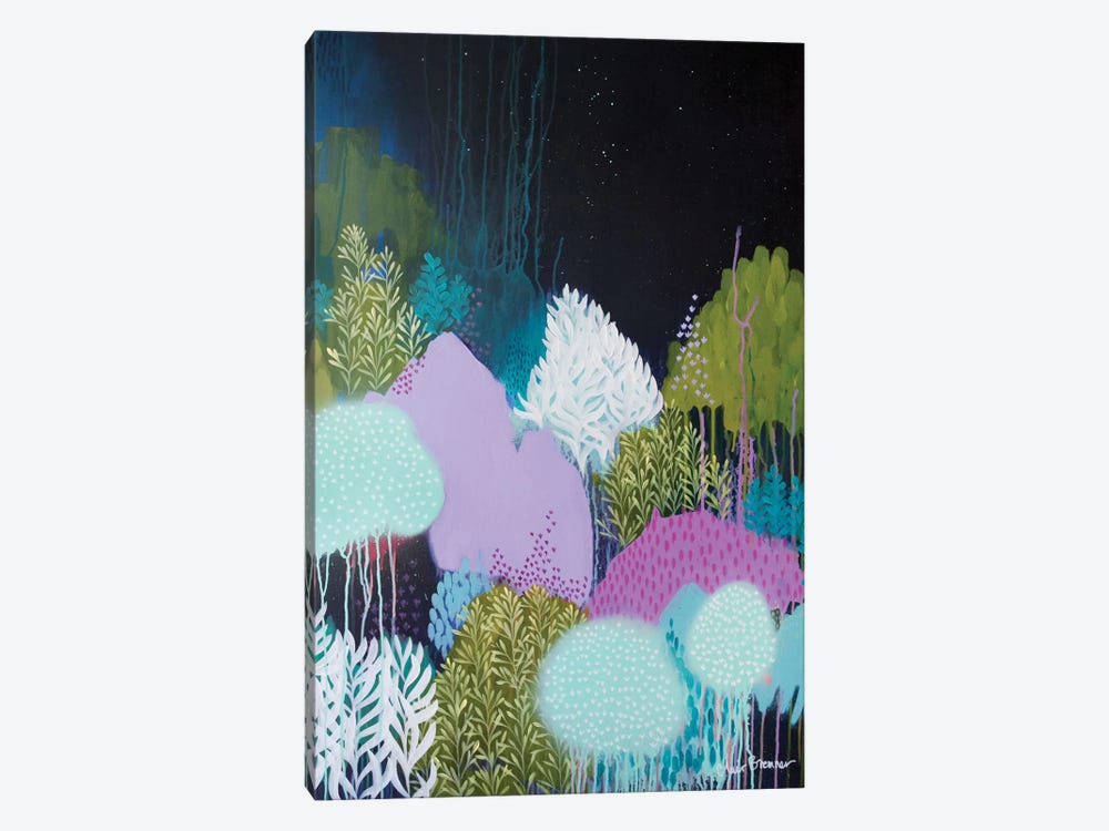 Night Blossoms II by Clair Bremner 1-piece Canvas Artwork