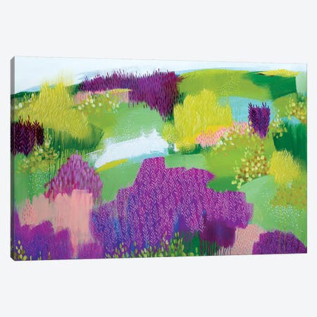 Shades Of Summer Canvas Print #BRE25} by Clair Bremner Art Print