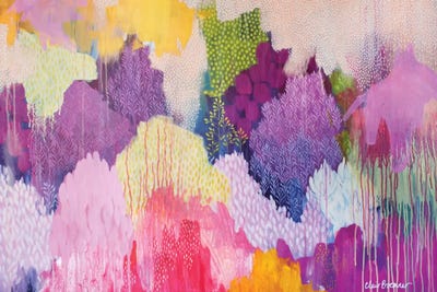 Summer Haze by Clair Bremner framed canvas print