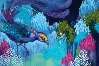 Hear You Calling by Clair Bremner framed canvas print