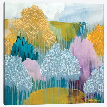 Hidden Meadow Canvas Print #BRE8} by Clair Bremner Art Print