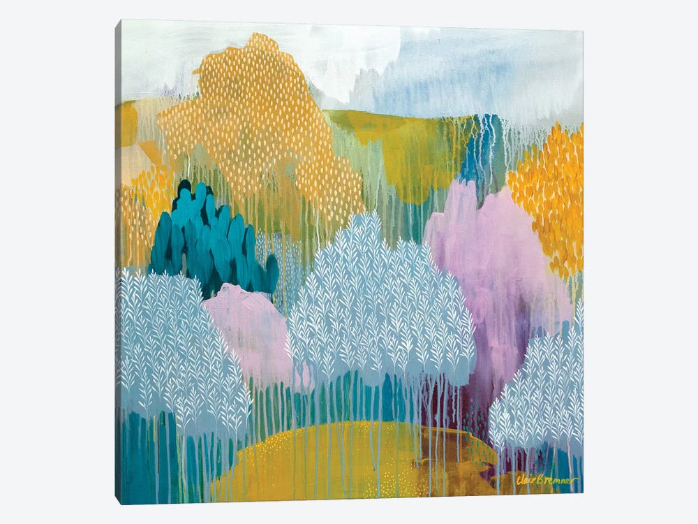 Hidden Meadow by Clair Bremner 1-piece Canvas Wall Art