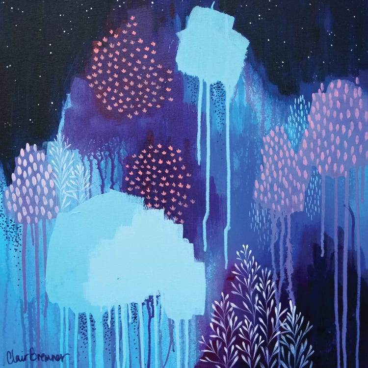 Hold Back The Night by Clair Bremner canvas print