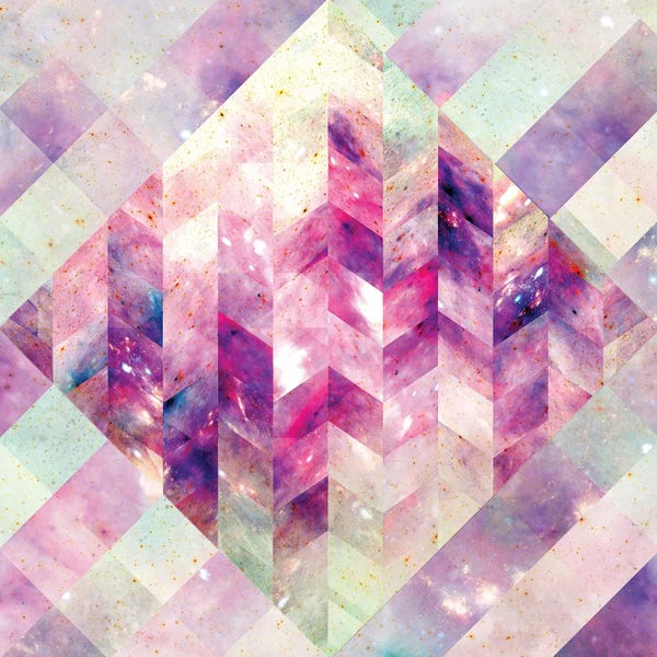 2018 | Ultra Violet: Geometric Abstract Galaxy III by Barruf