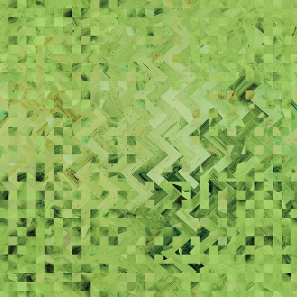 Barruf: Green Galaxy Pattern by Barruf