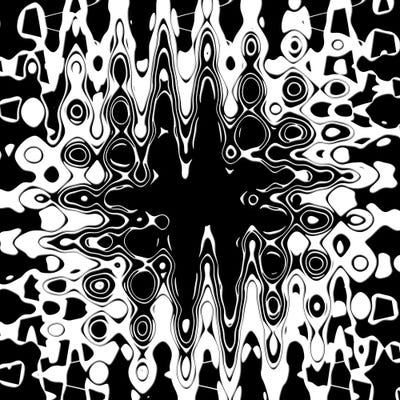 Histological Hole Experiment by Barruf framed wall art