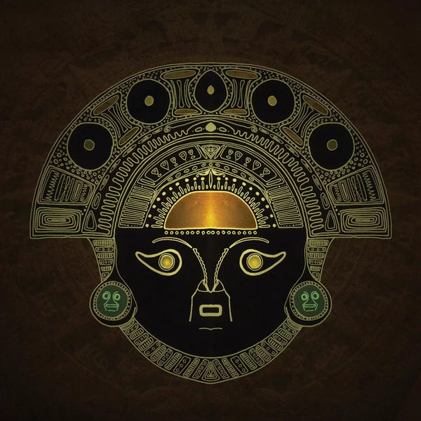 Barruf: Inti (Sun God Mask) by Barruf