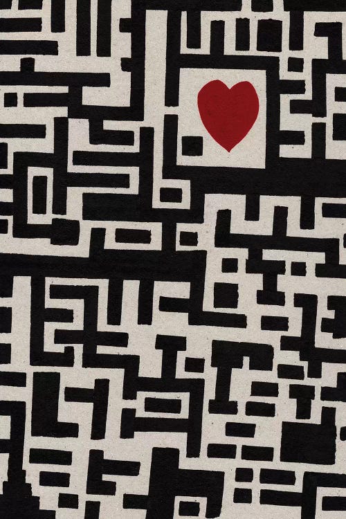 Lover Labyrinth by Barruf wall art