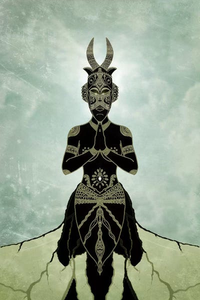 Ornate Spirituality by Barruf framed wall art