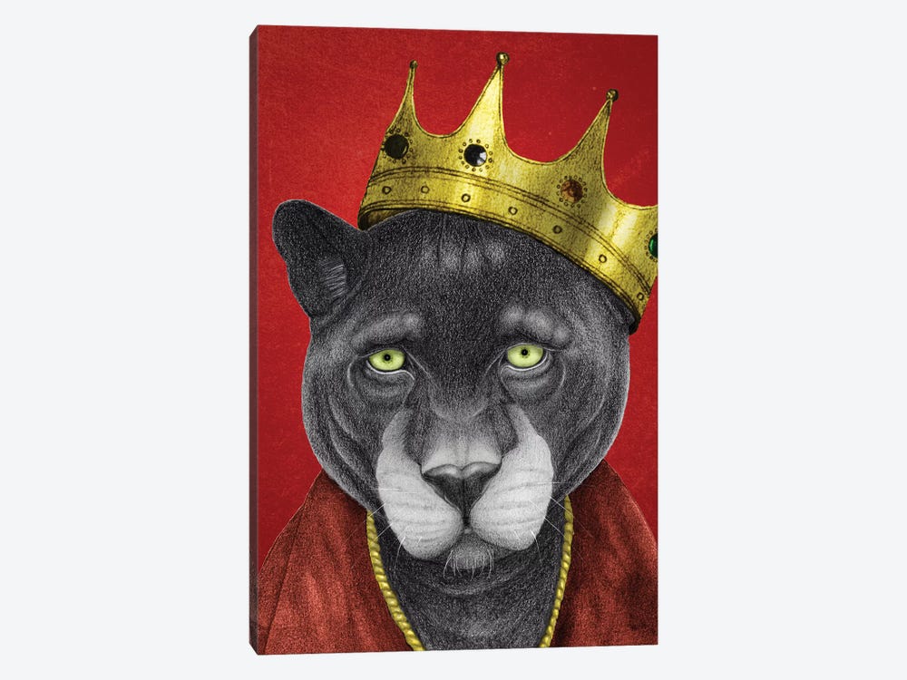 Panther King by Barruf 1-piece Art Print