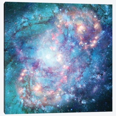 Abstract Galaxy Canvas Print #BRF4} by Barruf Canvas Print