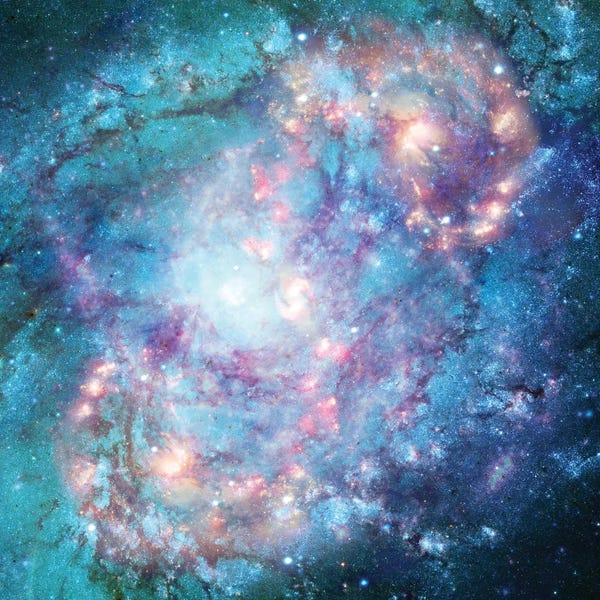 2018 | Ultra Violet: Abstract Galaxy by Barruf