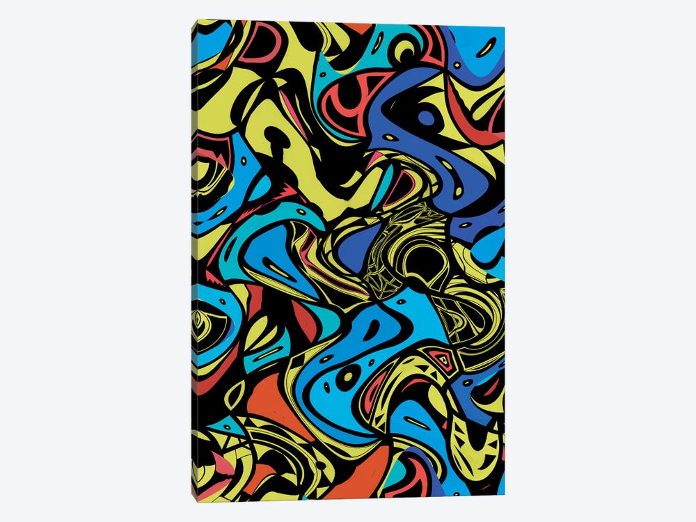 Psychedelic Renaissance I by Barruf 1-piece Canvas Print