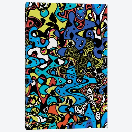 Psychedelic Renaissance II Canvas Print #BRF51} by Barruf Canvas Wall Art