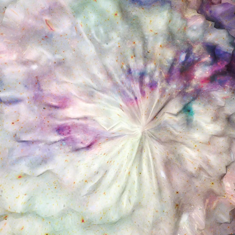 The Color And Texture Of The Galaxy by Barruf canvas print