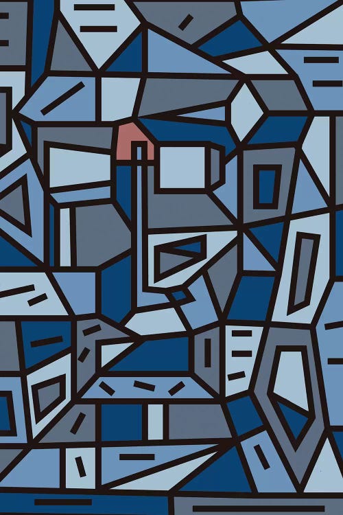 Urban Ego Study by Barruf wall art