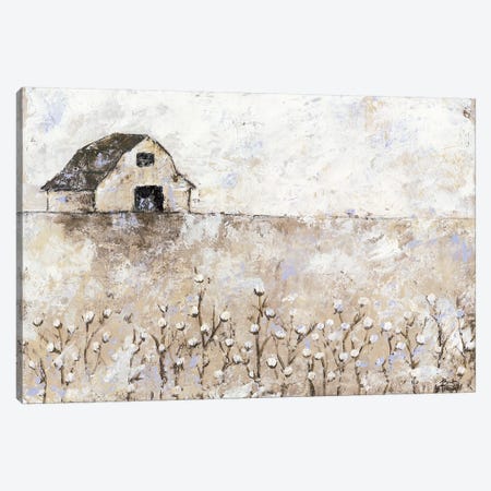 Cotton Farms Canvas Print #BRH30} by Britt Hallowell Canvas Artwork