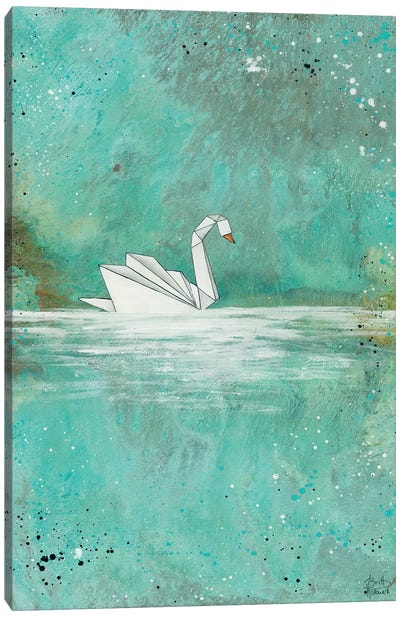 Serenity Lake Canvas Art Print