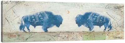 Patchwork Quilt of Life Canvas Art Print - Bison & Buffalo Art