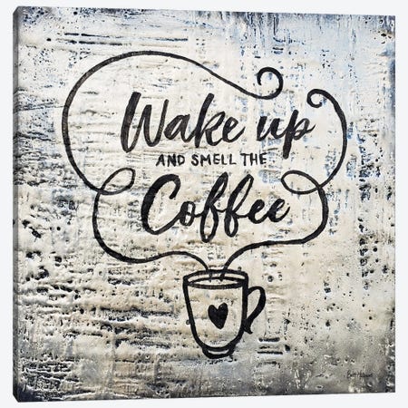 Wake Up And Smell The Coffee Canvas Print #BRH66} by Britt Hallowell Canvas Art