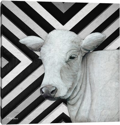 January Cow II Canvas Art Print