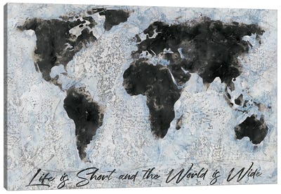 The World Is Wide Canvas Art Print