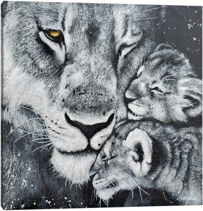 Lioness Canvas Art Print