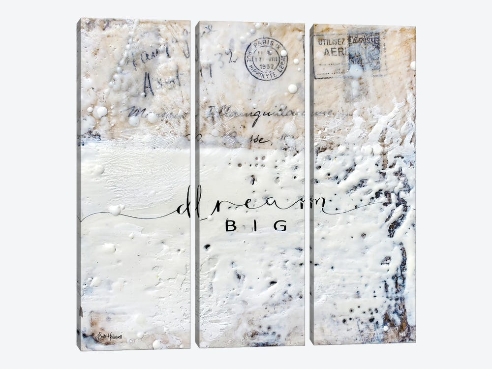 Dream Big by Britt Hallowell 3-piece Canvas Art Print
